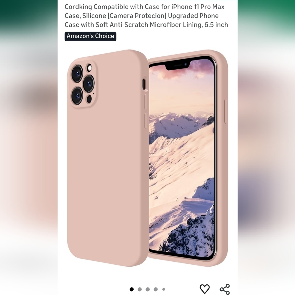 Cordking Silicone Phone Case Compatible With Iphone 11 Pro Max!